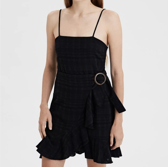American Eagle Outfitters Dresses & Skirts - 🧿Black sash dress